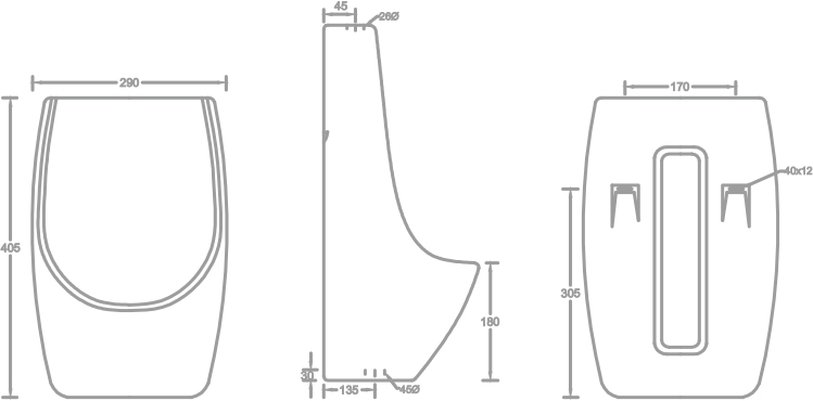 Comfort Urinal (6003)