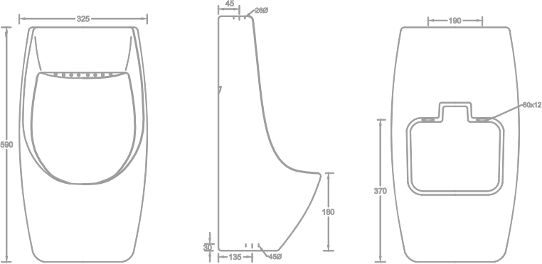 Spark Urinal (6002)